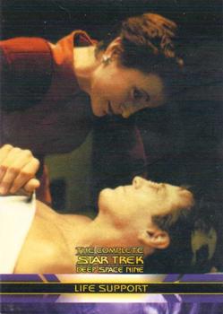 2003 Rittenhouse The Complete Star Trek Deep Space Nine #65 An accident aboard a Bajoran transport critica Front