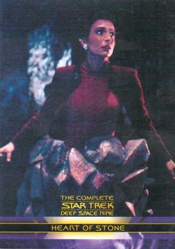 2003 Rittenhouse The Complete Star Trek Deep Space Nine #66 Alone with Odo on an inhospitable planet, Kira Front