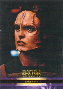 2003 Rittenhouse The Complete Star Trek Deep Space Nine #67 Three Cardassian scientists came to the statio Front