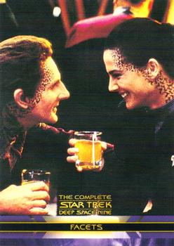 2003 Rittenhouse The Complete Star Trek Deep Space Nine #77 In the Rite of Closure, Jadzia got to meet Dax Front