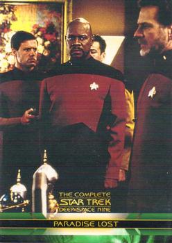 2003 Rittenhouse The Complete Star Trek Deep Space Nine #91 Sisko discovered that the Red Squad, an elite Front