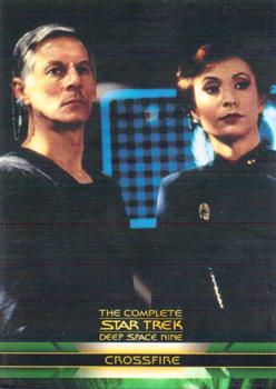 2003 Rittenhouse The Complete Star Trek Deep Space Nine #92 Odo was a Changeling, but he experienced love, Front