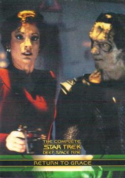 2003 Rittenhouse The Complete Star Trek Deep Space Nine #93 Dukat wound up in command of a lowly freighter Front