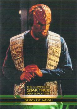 2003 Rittenhouse The Complete Star Trek Deep Space Nine #94 Worf's brother Kurn had a death wish. Ever sin Front