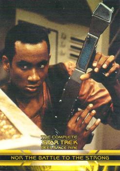 2003 Rittenhouse The Complete Star Trek Deep Space Nine #110 Jake Sisko was unprepared for the sights and s Front