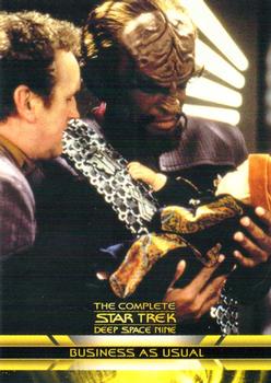 2003 Rittenhouse The Complete Star Trek Deep Space Nine #124 Quark didn't realize what he was getting into Front