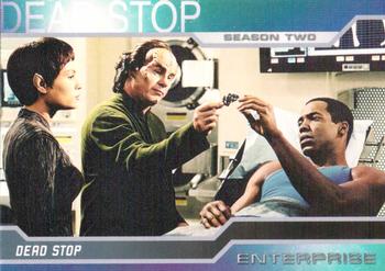 2003 Rittenhouse Star Trek Enterprise Season 2 #96 Ensign Mayweather was among the humanoids atta Front
