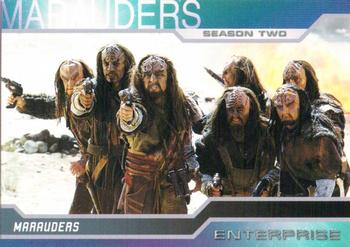 2003 Rittenhouse Star Trek Enterprise Season 2 #102 Korok and his Klingon companions returned to t Front