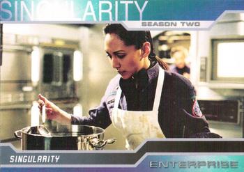 2003 Rittenhouse Star Trek Enterprise Season 2 #109 A leisurely two-day approach to a trinary star Front