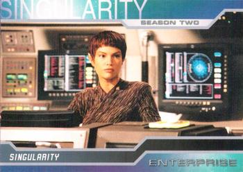 2003 Rittenhouse Star Trek Enterprise Season 2 #110 Sub-commander T'Pol was the only member of the Front