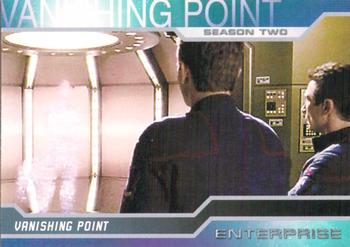 2003 Rittenhouse Star Trek Enterprise Season 2 #112 Hoshi wasn't comfortable with the idea of havi Front