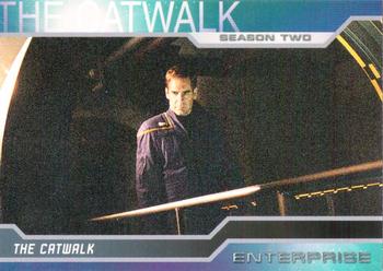 2003 Rittenhouse Star Trek Enterprise Season 2 #118 The maintenance shaft running the length of ea Front