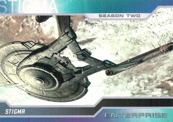 2003 Rittenhouse Star Trek Enterprise Season 2 #124 Vulcans may be highly intelligent and logical, Front