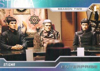 2003 Rittenhouse Star Trek Enterprise Season 2 #126 T'Pol was entitled to a hearing before she cou Front