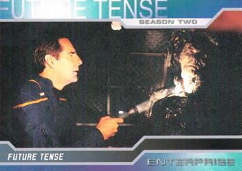 2003 Rittenhouse Star Trek Enterprise Season 2 #130 A deceptively large interior and a charred cor Front