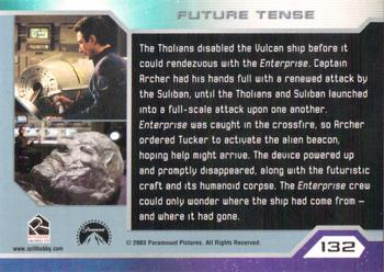 2003 Rittenhouse Star Trek Enterprise Season 2 #132 The Tholians disabled the Vulcan ship before i Back