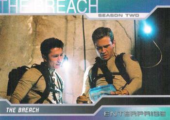 2003 Rittenhouse Star Trek Enterprise Season 2 #146 Slowly, Archer learned the truth from Phlox. H Front