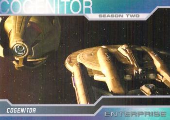 2003 Rittenhouse Star Trek Enterprise Season 2 #150 Returning early from his mission with the Viss Front