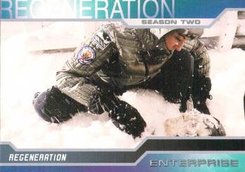 2003 Rittenhouse Star Trek Enterprise Season 2 #151 The A-6 research team on Earth should have lef Front