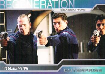 2003 Rittenhouse Star Trek Enterprise Season 2 #152 The Arctic transport, upgraded with weaponry, Front
