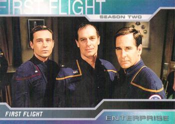 2003 Rittenhouse Star Trek Enterprise Season 2 #155 After the destruction of the NX prototype, the Front