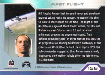2003 Rittenhouse Star Trek Enterprise Season 2 #156 A.G. taught Archer that he would never get any Back