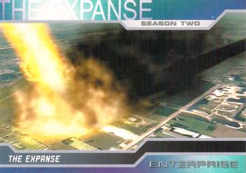 2003 Rittenhouse Star Trek Enterprise Season 2 #160 A sudden, brutal attack upon Earth by an alien Front