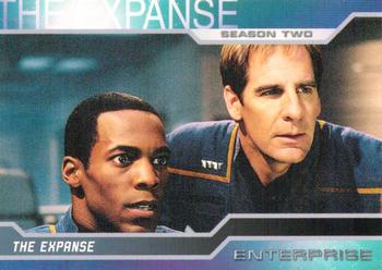 2003 Rittenhouse Star Trek Enterprise Season 2 #162 Their mood grim, the Enterprise crew set off f Front