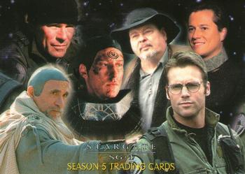 2003 Rittenhouse Stargate SG-1 Season 5 #2 Montage/Episode Guide (center) Front