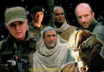 2003 Rittenhouse Stargate SG-1 Season 5 #3 Montage/Episode Guide (right) Front