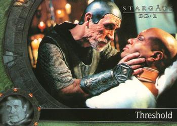 2003 Rittenhouse Stargate SG-1 Season 5 #7 Although SG-1 has rescued Teal'c's body, his mi Front