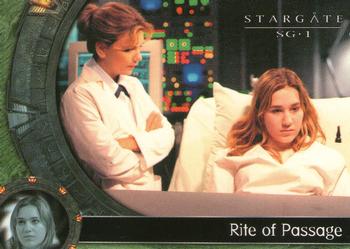 2003 Rittenhouse Stargate SG-1 Season 5 #19 Cassandra was 12 years old when she became the Front