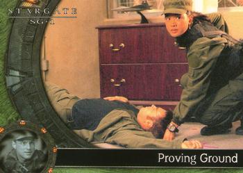 2003 Rittenhouse Stargate SG-1 Season 5 #41 Using exterior access, O'Neill and his young te Front
