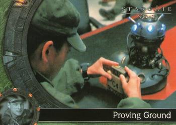 2003 Rittenhouse Stargate SG-1 Season 5 #42 The alien device is accessed, but the explosive Front