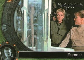 2003 Rittenhouse Stargate SG-1 Season 5 #47 SG-1 and SG-17, including the new recruit Lieut Front