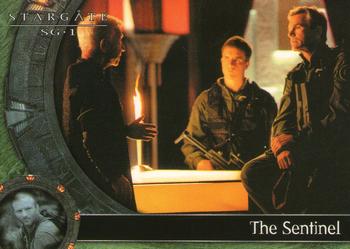 2003 Rittenhouse Stargate SG-1 Season 5 #62 O'Neill visits Grieves in prison, but Grieves i Front