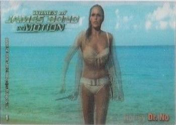 2003 Rittenhouse The Women of James Bond in Motion #1 Ursula Andress as Honey Ryder Front