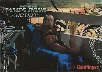 2003 Rittenhouse The Women of James Bond in Motion #10 Shirley Eaton as Jill Masterson Front