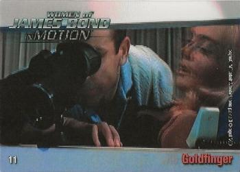 2003 Rittenhouse The Women of James Bond in Motion #11 Shirley Eaton / Jill Masterson Front