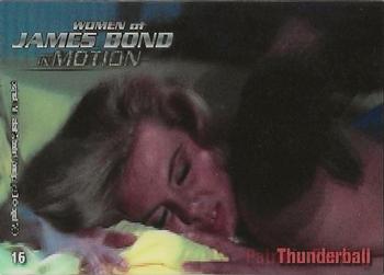 2003 Rittenhouse The Women of James Bond in Motion #16 Molly Peters as Patricia Fearing Front