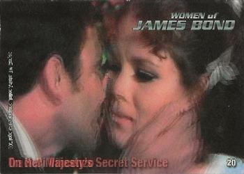 2003 Rittenhouse The Women of James Bond in Motion #20 Diana Rigg as Tracy di Vincenzo Front