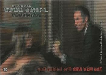 2003 Rittenhouse The Women of James Bond in Motion #27 Maud Adams as Andrea Anders Back