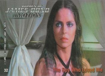 2003 Rittenhouse The Women of James Bond in Motion #32 Barbara Bach as Anya Amasova Front