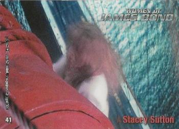 2003 Rittenhouse The Women of James Bond in Motion #41 Tanya Roberts as Stacey Sutton Front