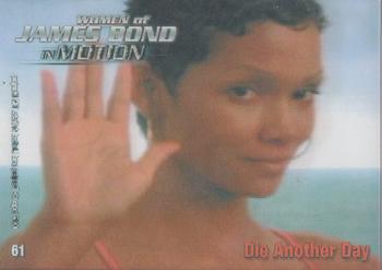2003 Rittenhouse The Women of James Bond in Motion #61 Halle Berry as Jinx Front
