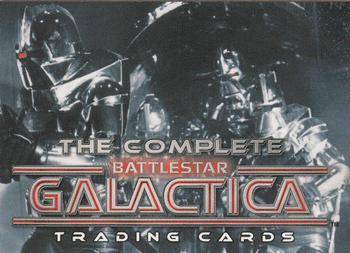 2004 Rittenhouse The Complete Battlestar Galactica #1 Checklist 1-53 Front