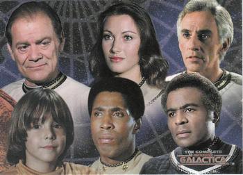 2004 Rittenhouse The Complete Battlestar Galactica #3 Checklist Na-N6, SketchaFEX, A1-A15 Front