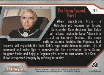 2004 Rittenhouse The Complete Battlestar Galactica #35 When squadrons from the Galactica and Pegasu Back