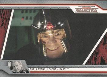 2004 Rittenhouse The Complete Battlestar Galactica #36 Intoxicated with power, Baltar himself leads Front