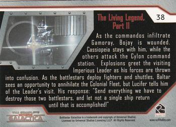 2004 Rittenhouse The Complete Battlestar Galactica #38 As the commandos infiltrate Gamoray, Bojay i Back